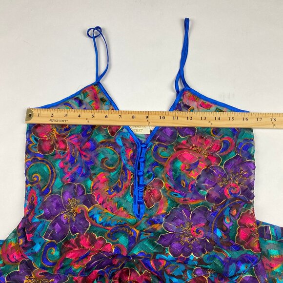 Vintage Victoria’s Secret Ruffled Sheer Teddy Lingerie Bodysuit Size M - Picture 11 of 12